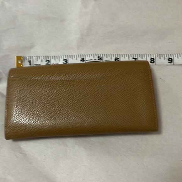 COACH PEBBLE GRAIN WALLET 13 COMPARTMENTS - Picture 4 of 8